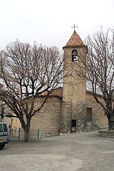 The church in Moriez