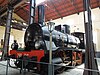 A preserved Class 290 locomotive at the Pietrarsa railway museum in 2012