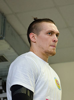 Oleksandr Usyk vuonna 2015.