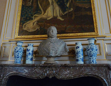 Armand Gaston Maximilien de Rohan, busto alla biblioteca del Palazzo Rohan di Strasburgo