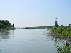 Flussleuchttürme an der Tamiš