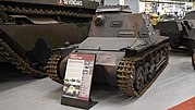 Panzerkampfwagen I commandantversie in het museum