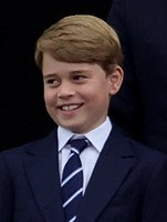 Príncipe Jorge de Gales (nascido em 2013) Neto do Rei