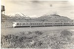 A Ferrocarriles Patagónicos Ganz DMU in Chubut province (1945)