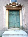 Biserica romano-catolică (ancadramentul ușii de la intrare)