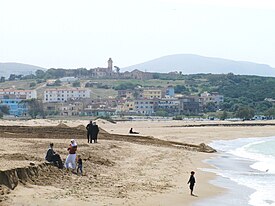 the beach at Rachgoun