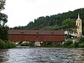 Straßenbrücke über die Eger