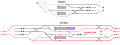 Track diagram for Hibiya Line and Tobu Line