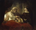 Rembrandt: Der Jakobssegen