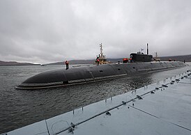 К-553 прибыл на Камчатку, октябрь 2023 года