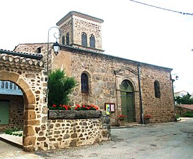 Image illustrative de l’article Église Saint-Clair de Saint-Clair (Ardèche)