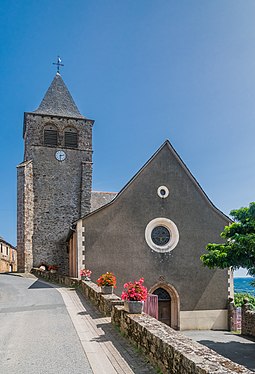 Église Saint Jean-Baptiste de Noailhac, Aveyron