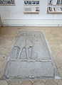 Køge Kirke. Gravestone in the chapel. Over Rasmus Sefrensøn, from about 1599. (No 48 in 'Danmarks Kirker'.)