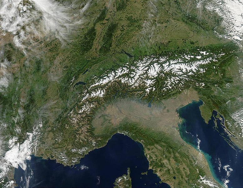 Plik:Satellitenaufnahme der Alpen.jpg