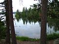 Snowbank Lake taken from a campsite just off Snowbank Trail.