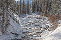 Soda Butte Creek im Winter