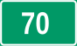 National route 70 shield