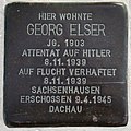 Stolperstein Georg Elser