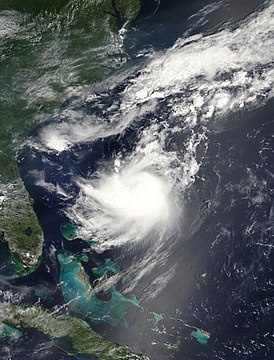Тропический шторм Франклин 23 июля