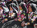 El arte textil de la isla de Taquile en el Lago Titicaca - Perú Perú.