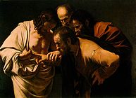 Michelangelo Merisi da Caravaggio, Niewierny Tomasz