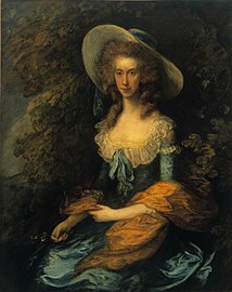 Թոմաս Գեյնսբորո, «Միսս Էվանսի դիմանկարը» 1786-1790