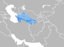 Туркменский язык map.png
