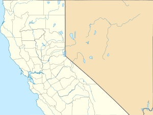 Map of council headquarters for Area 3 in the Boy Scouts of America, Western Region