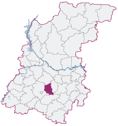 Vadskij raion – Mappa