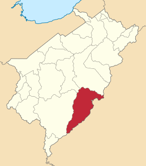 Location in Mérida