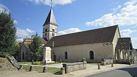 The church in Villiers-le-Duc