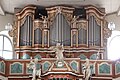 Walcker-Orgel hinter Prospekt von Johann Andreas Heinemann in der Hospitalkirche zu Wetzlar