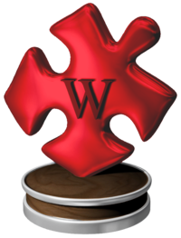 Roter Wikipedia-Pokal