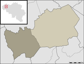 Localisation de Zwevezele