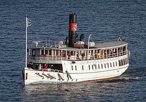 M/S Östanå I på Stockholms inlopp.