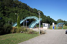 vue de la passerelle.