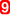 9 white, red rounded rectangle.svg