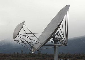 Offset Gregorian antenna used in the Allen Tel...