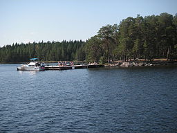 Bryggan på Andersön.