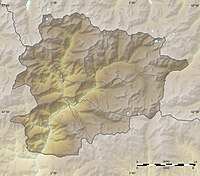 Mappa di Andorra