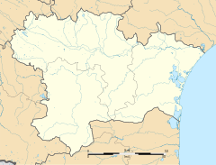 Mapa lokalizacyjna Aude
