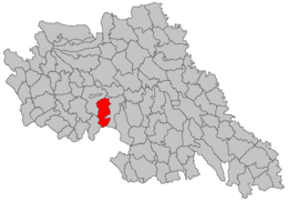 Brăești – Mappa