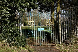 Brandwood Cemetery Jewish gate 12