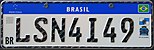 Номерной знак транспортного средства Бразилии (2018 -). Jpg
