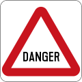 Danger ahead