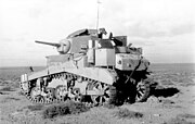 M3 Stuart na campanha do Norte da África.