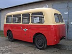 Tjeckisk släpbuss av fabrikat Karosa B40 i Brno