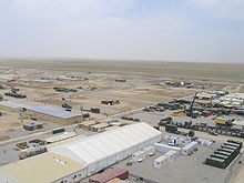 Camp Marmal, located in Balkh Province, under construction in 2006. Camp marmal01.JPG