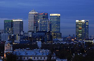 Canary Wharf is a major business and financial...