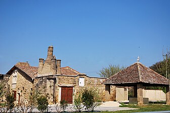 Vieille cheminée de cuisine.